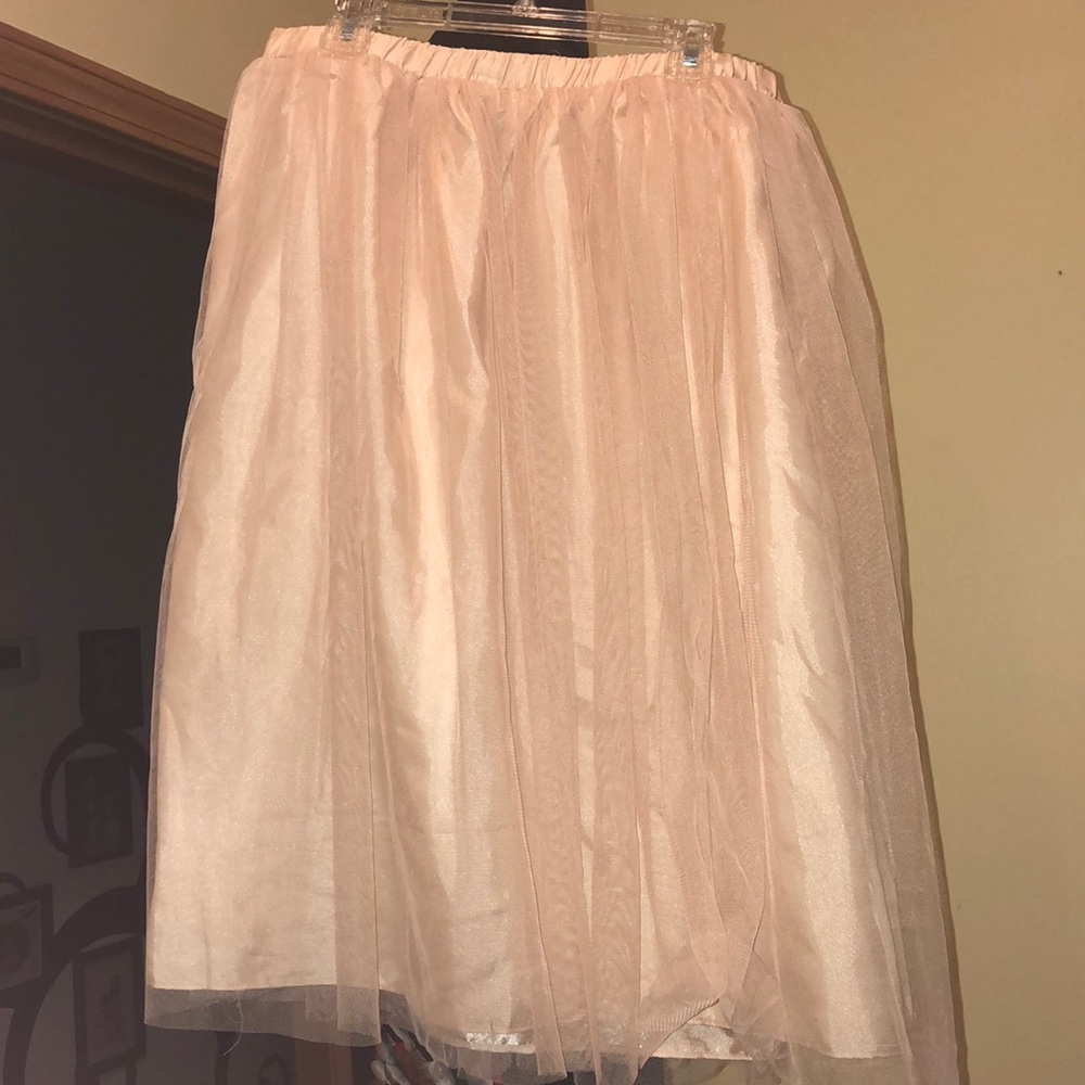 Beautiful gold Tulle Skirt